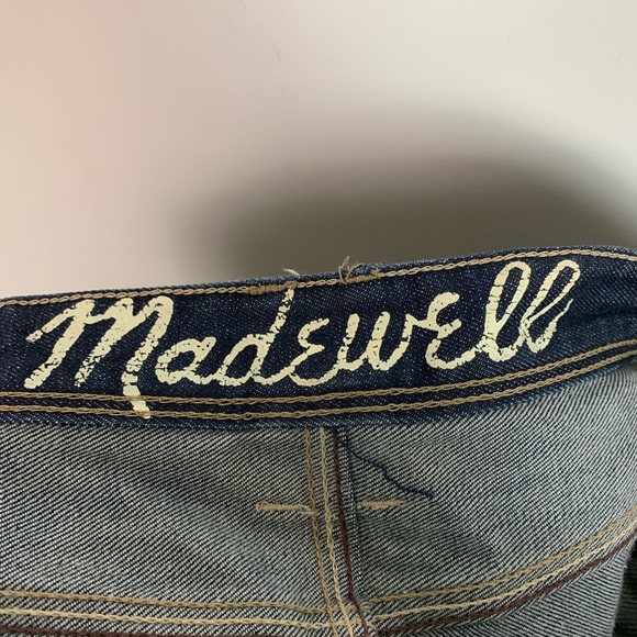 Madewell Railroad Straight Denim Jeans Size 28 - Picture 3 of 5